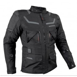 Nordcode Μπουφάν Μηχανής Adventure Evo 24 EN 17092 Ανδρικό 4 εποχών Total black